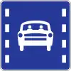 High-occupancy vehicle lane