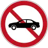 No small vehicles