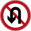 No U-turns