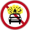 No vehicles carrying dangerous goods