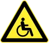 Wheelchair Ahead