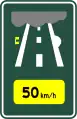 China (on motorways in areas prone to poor visibility)