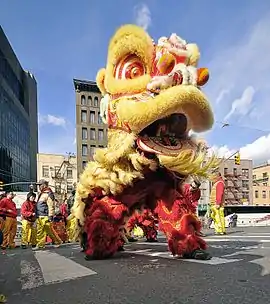 Image 49Lion dance (舞狮) (from Chinese culture)