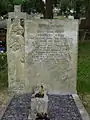 The grave of Frances Kray, Reggie's wife, Chingford