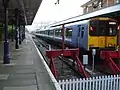 Platforms 2 and 3 looking south. Class 315 unit 315822 awaits departure.