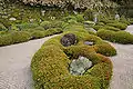 The style of topiary plant sculpture known as ōkarikomi in Chionin Garden