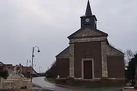 The church in Chipilly