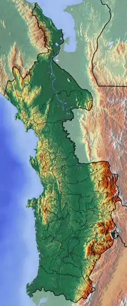 Topography of the department