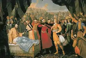 Death of Jan Karol Chodkiewicz