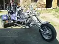 Custom chopper trike