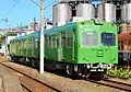 Set 2001 in all-over green Keio-style livery in August 2010