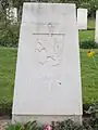 Grave of Czech soldier