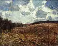 Hilly landscape in late autumn, 1900