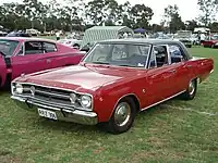 South African Chrysler Valiant VIP. This example is based on the 1968 U.S. Dodge Dart.