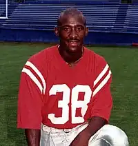 Mullins wearing the Ole Miss football uniform