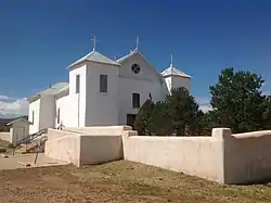 The church in San Miguel del Vado