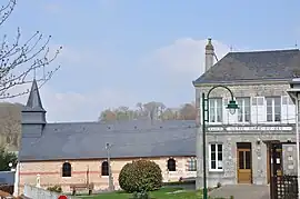 Church and town hall