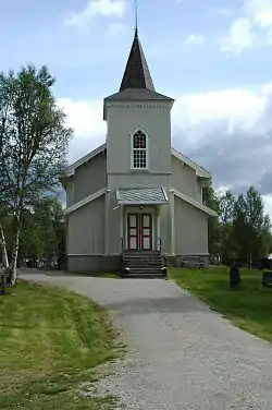 View of the village church