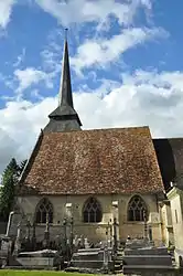 The church in Manerbe