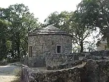 Image 17Example of Castræ round houses, Citânia de Briteiros (from History of Portugal)