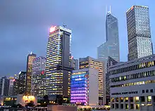 The General Post Office, the City Hall and the surrounding office buildings