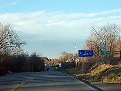 City limits of Southwest City, Missouri near the Arkansas/Oklahoma/Missouri tripoint