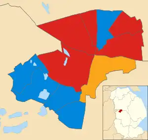 2004 results map