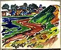 Water Color: Landscape, c. 1930s