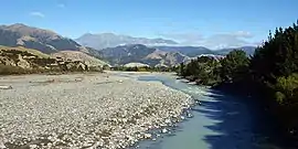 View of the Waiau Toa Clarence River