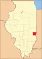 Clark reduced to its current size in 1830 by the creation of Coles County