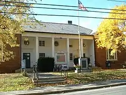 Clarksburg Town Hall on an autumn day in 2004.