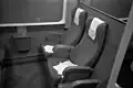 Interior of First Class compartment of mock up