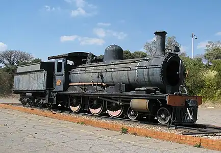 CGR 6th Class no. 598, SAR Class 6B no. 537, Fort Klapperkop, 16 August 2009