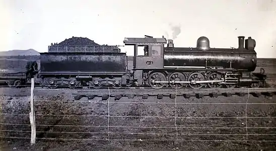 Neilson, Reid-built IMR 8th Class & CSAR Class 8-L1 no. 413, SAR Class 8A no. 1104, c. 1910