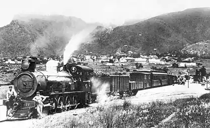 CSAR no. 468 with Drummond tubes, SAR no. 1159, Barberton, c. 1910