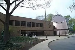 Main entrance to the Cleveland Museum of Natural History