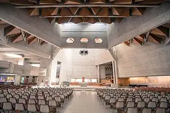 The interior of Clifton Cathedral, view from the West Door