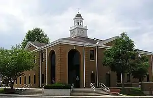 Clinton County courthouse in Albany