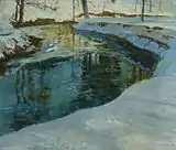 Close of a Winter Day, 1914, in the collection of the Saint Louis Art Museum