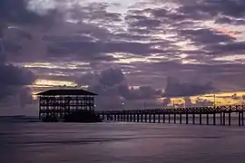 Cloud 9 Boardwalk in Siargao island