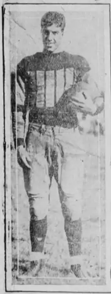 Crabtree in Gators uniform, circa 1928.