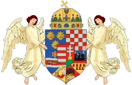 Dalmatia, as part of the coat of arms of the Kingdom of Hungary.