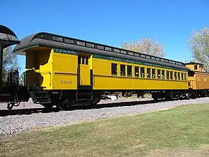 Chicago and North Western 7409, a coach-baggage combine car