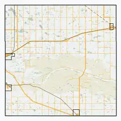 Rural Municipality of Coalfields No. 4 is located in Coalfields No. 4