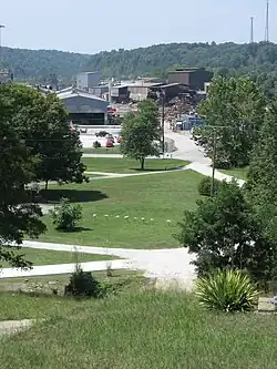 View from Coalton Community Cemetery