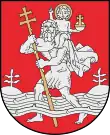 Vilnius COA, with Saint Christopher