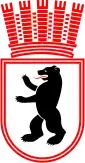 Coat of arms 1935–1954 and of East Berlin, 1954–1990.