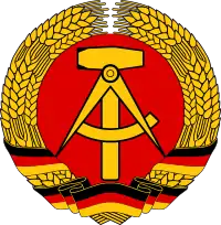 Coat of arms of the GDR(26 September 1955 to 2 October 1990)