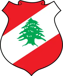 Coat of arms of Lebanon (unofficial)