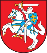 The coat of arms of Lithuania